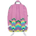 Easter Chevron Pattern Stripes Classic Backpack View3