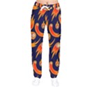 Space Patterns Pattern Women Velvet Drawstring Pants View1