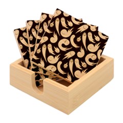 Space Patterns Pattern Bamboo Coaster Set