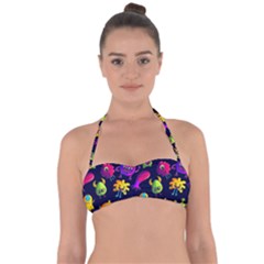 Space Patterns Halter Bandeau Bikini Top by Amaryn4rt