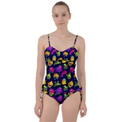 Space Patterns Sweetheart Tankini Set by Amaryn4rt