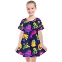 Space Patterns Kids  Smock Dress View1