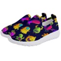 Space Patterns Kids  Slip On Sneakers View2