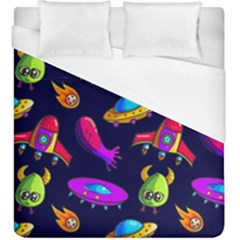 Space Pattern Duvet Cover (king Size) by Amaryn4rt