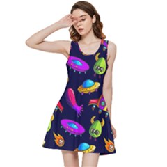 Space Pattern Inside Out Racerback Dress by Amaryn4rt