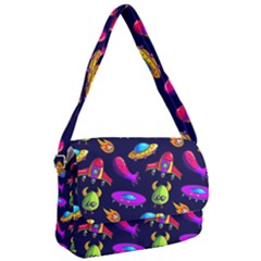 Space Pattern Courier Bag by Amaryn4rt