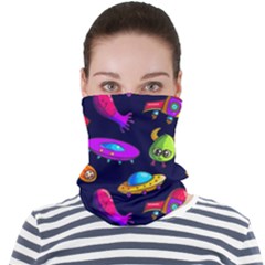 Space Pattern Face Seamless Bandana (adult) by Amaryn4rt