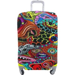 Vector Art Pattern - Luggage Cover (large) by Amaryn4rt