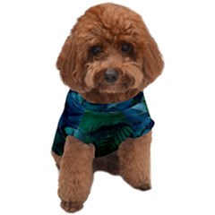 Tropical Green Leaves Background Dog T-shirt by Amaryn4rt