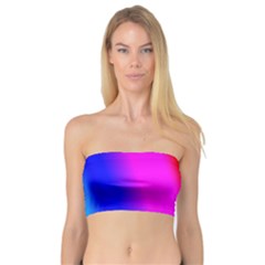 Multi Color Rainbow Background Bandeau Top by Amaryn4rt