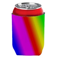 Multi Color Rainbow Background Can Holder by Amaryn4rt