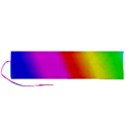 Multi color rainbow background Roll Up Canvas Pencil Holder (L) View1