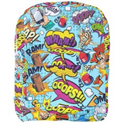 Comic Elements Colorful Seamless Pattern Full Print Backpack by Amaryn4rt