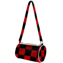 Black And Red Backgrounds- Mini Cylinder Bag by Amaryn4rt