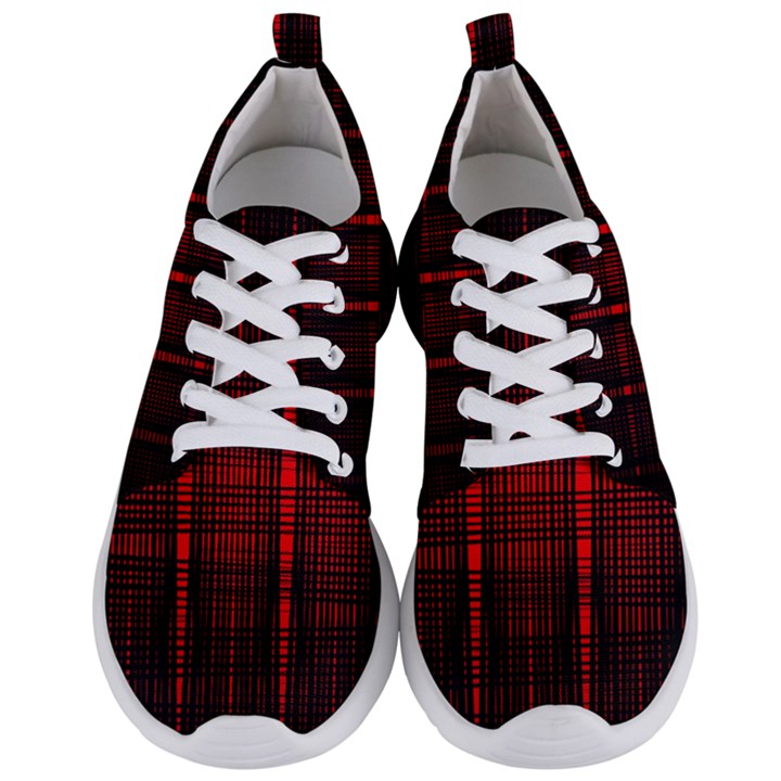 Black And Red Backgrounds Men s Lightweight Sports Shoes