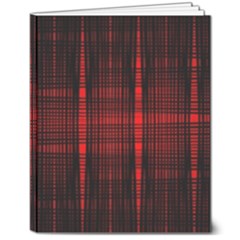 Black And Red Backgrounds 8  X 10  Softcover Notebook by Amaryn4rt