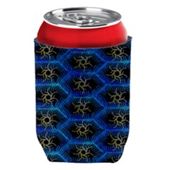 Blue Bee Hive Pattern- Can Holder by Amaryn4rt