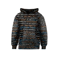 Close Up Code Coding Computer Kids  Pullover Hoodie by Amaryn4rt