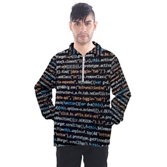 Close Up Code Coding Computer Men s Half Zip Pullover by Amaryn4rt