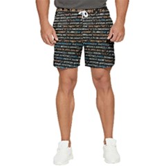 Close Up Code Coding Computer Men s Runner Shorts by Amaryn4rt