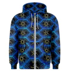 Blue Bee Hive Men s Zipper Hoodie by Amaryn4rt