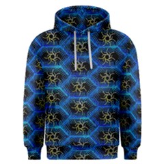 Blue Bee Hive Men s Overhead Hoodie by Amaryn4rt