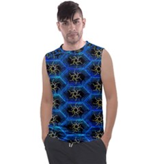 Blue Bee Hive Men s Regular Tank Top by Amaryn4rt