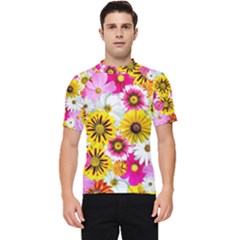 Flowers Blossom Bloom Nature Plant Men s Short Sleeve Rash Guard by Amaryn4rt