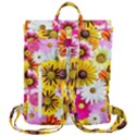 Flowers Blossom Bloom Nature Plant Flap Top Backpack View3