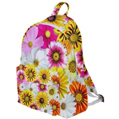 Flowers Blossom Bloom Nature Plant The Plain Backpack by Amaryn4rt