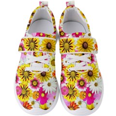 Flowers Blossom Bloom Nature Plant Men s Velcro Strap Shoes by Amaryn4rt