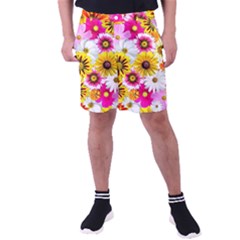 Flowers Blossom Bloom Nature Plant Men s Pocket Shorts by Amaryn4rt