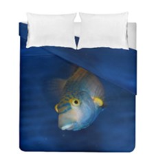 Fish Blue Animal Water Nature Duvet Cover Double Side (full/ Double Size) by Amaryn4rt