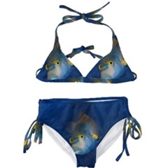 Fish Blue Animal Water Nature Kids  Classic Bikini Set by Amaryn4rt