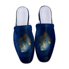 Fish Blue Animal Water Nature Women s Classic Backless Heels by Amaryn4rt