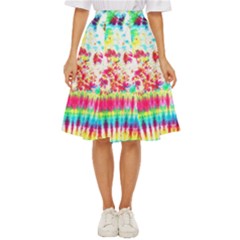 Pattern Decorated Schoolbus Tie Dye Classic Short Skirt by Amaryn4rt