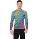 Bubbles Rainbow Colourful Colors Men s Long Sleeve Rash Guard View1