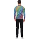 Bubbles Rainbow Colourful Colors Men s Long Sleeve Rash Guard View2