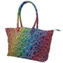 Bubbles Rainbow Colourful Colors Canvas Shoulder Bag View1