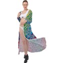 Bubbles Rainbow Colourful Colors Maxi Chiffon Beach Wrap View1