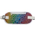 Bubbles Rainbow Colourful Colors Rounded Waist Pouch View1