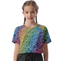 Bubbles Rainbow Colourful Colors Kids  Basic Tee View1