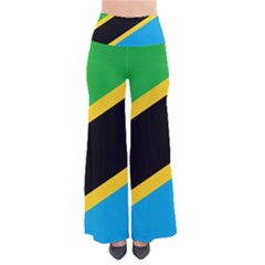 Flag Of Tanzania So Vintage Palazzo Pants by Amaryn4rt