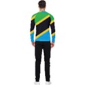 Flag Of Tanzania Men s Long Sleeve Rash Guard View2