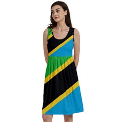 Flag Of Tanzania Classic Skater Dress by Amaryn4rt