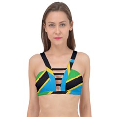 Flag Of Tanzania Cage Up Bikini Top by Amaryn4rt