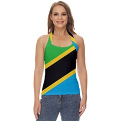 Flag Of Tanzania Basic Halter Top by Amaryn4rt