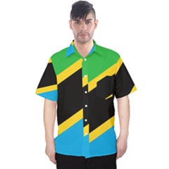 Flag Of Tanzania Men s Hawaii Shirt