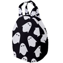 Ghost Halloween Pattern Travel Backpack by Amaryn4rt