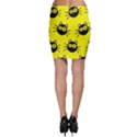 Cats Heads Pattern Design Bodycon Skirt View2